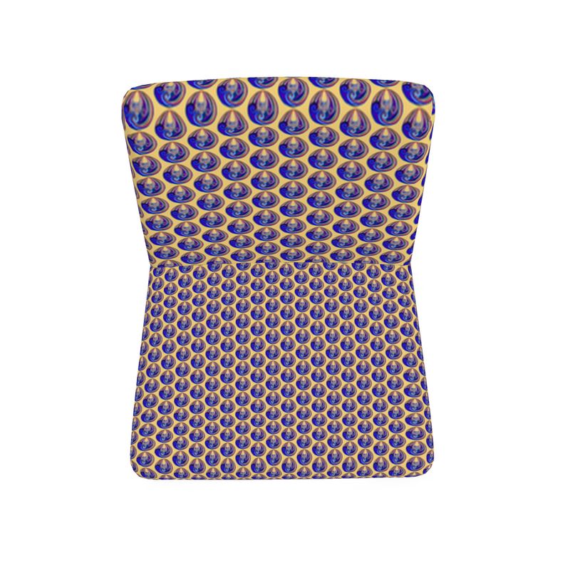 Designersessel Tropfenmuster