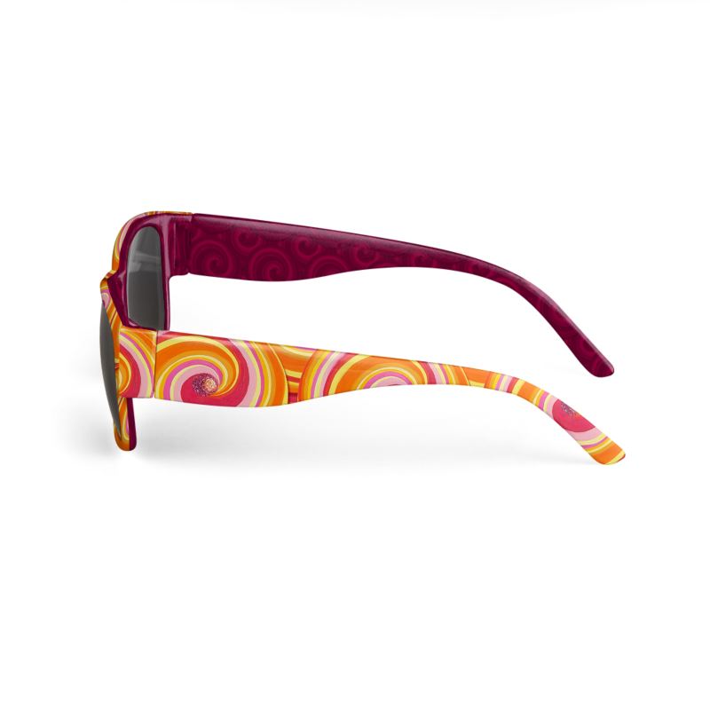 Sonnenbrille orange - Popart