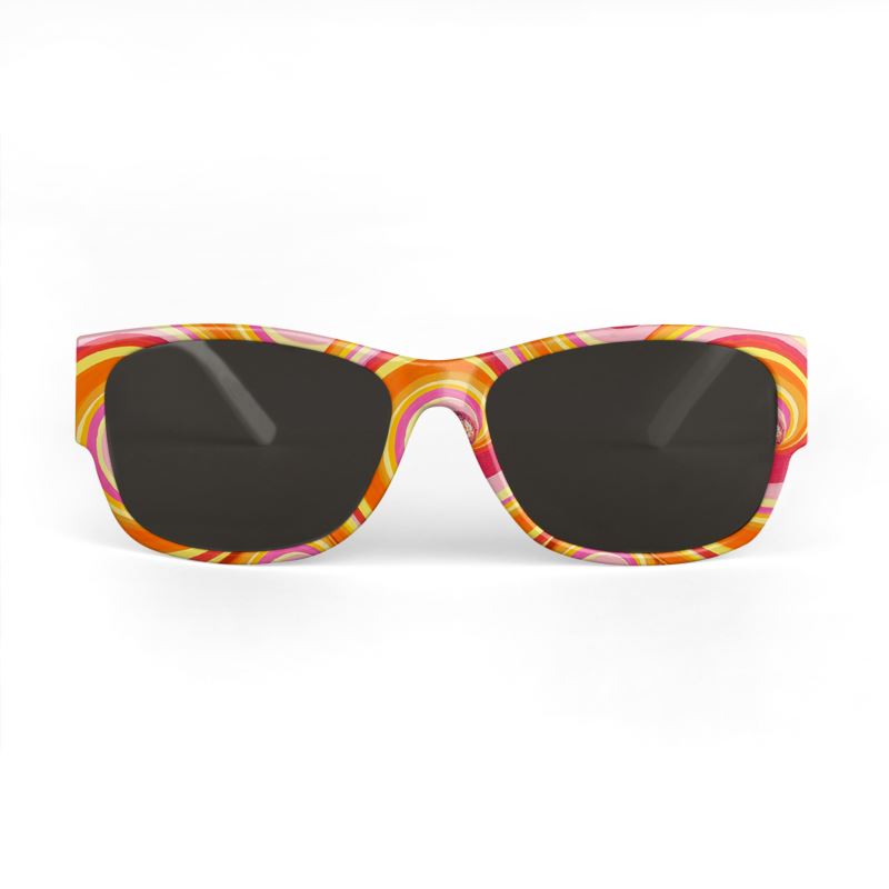 Sonnenbrille orange - Popart