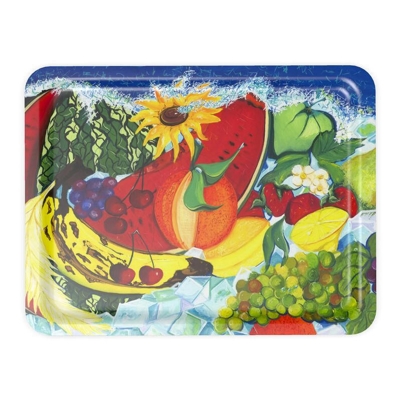 Tablett mit Früchte