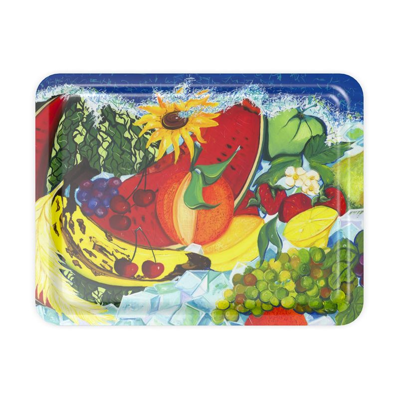 Tablett mit Früchte