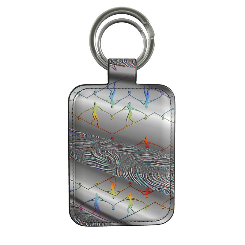 Schlüsselanhänger Rechteck – „Die Waage“