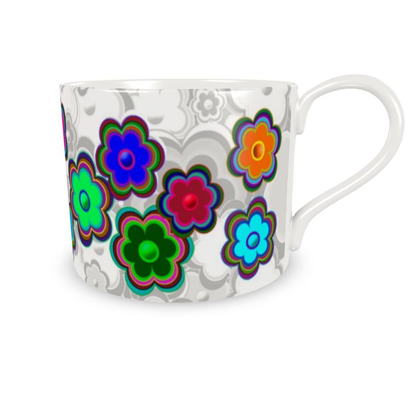 Kaffeetassen Set - Flowerpower