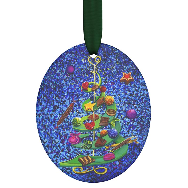 Weihnachtsanhänger - Schokoladenbaum