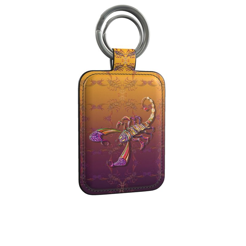 Schlüsselanhänger Rechteck – „Skorpion“