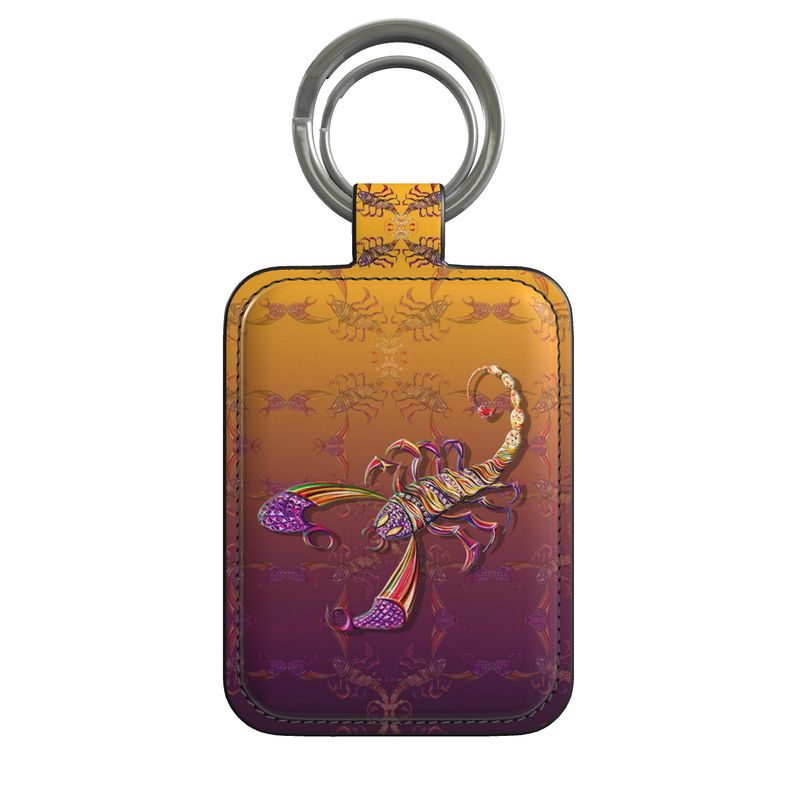 Schlüsselanhänger Rechteck – „Skorpion“