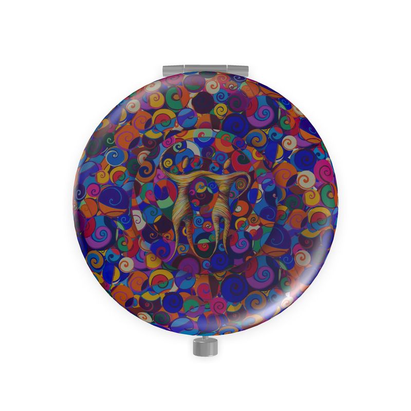 Taschenspiegel - Sternzeichen Zwillinge