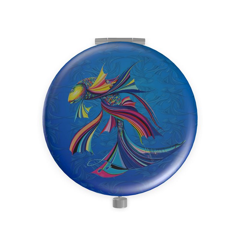 Sternzeichen Fische Taschenspiegel – Traumtänzer | Designer Kunst