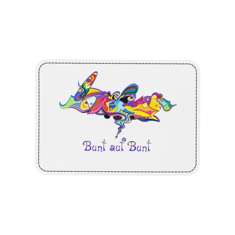 Label Bunt auf Bunt