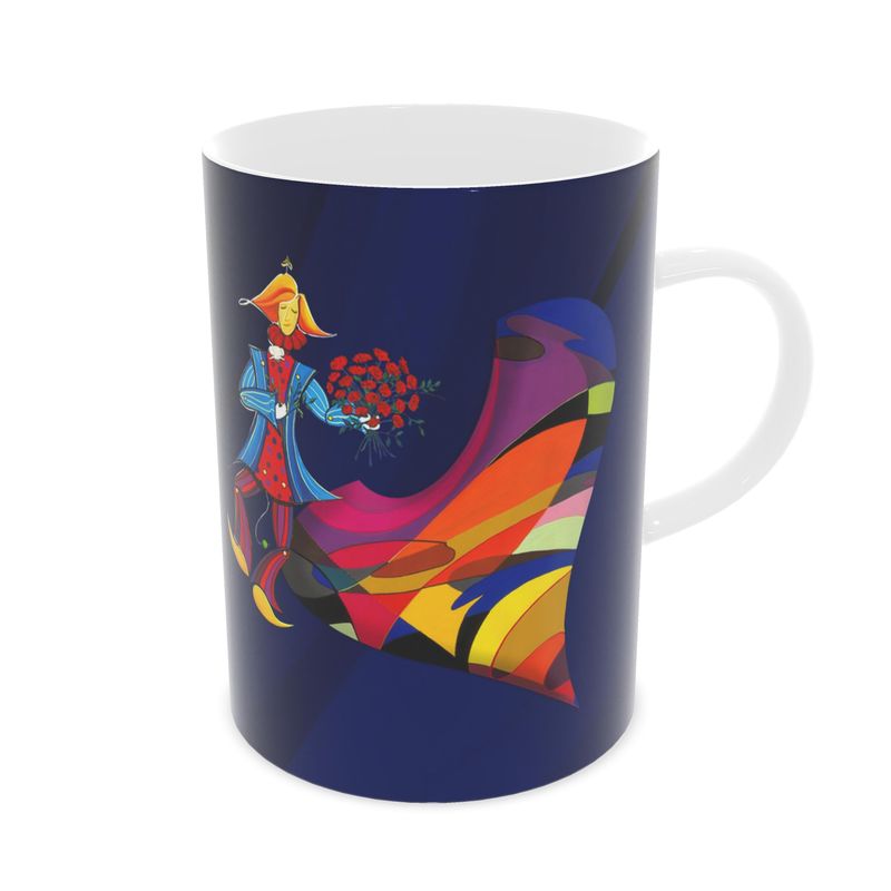 Tasse „Herzkasperl" – Designer-Tasse