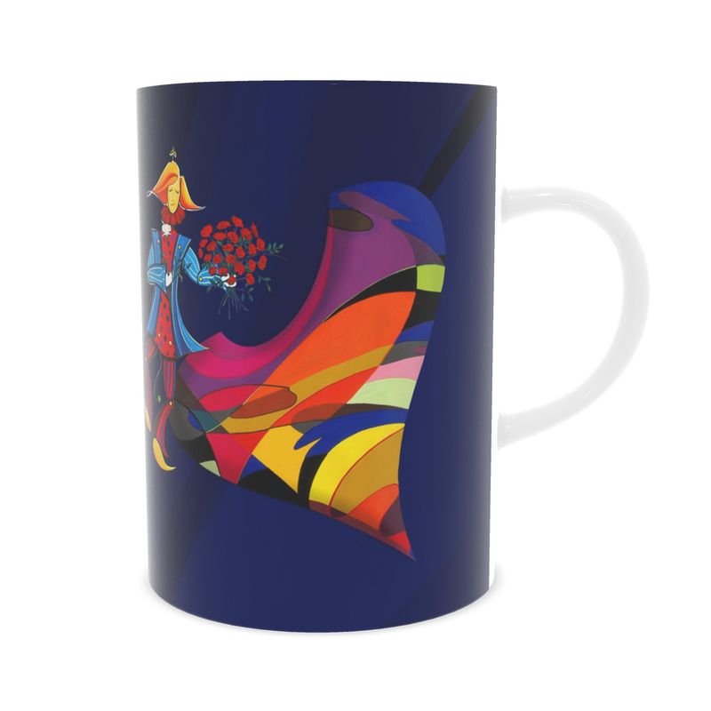 Tasse „Herzkasperl" – Designer-Tasse