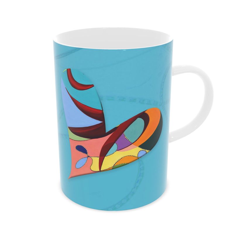 Tasse „Herzensseele" – Designer-Tasse