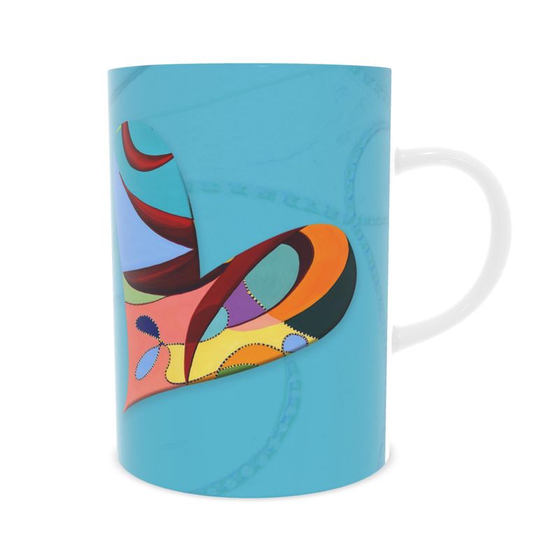 Tasse „Herzensseele" – Designer-Tasse