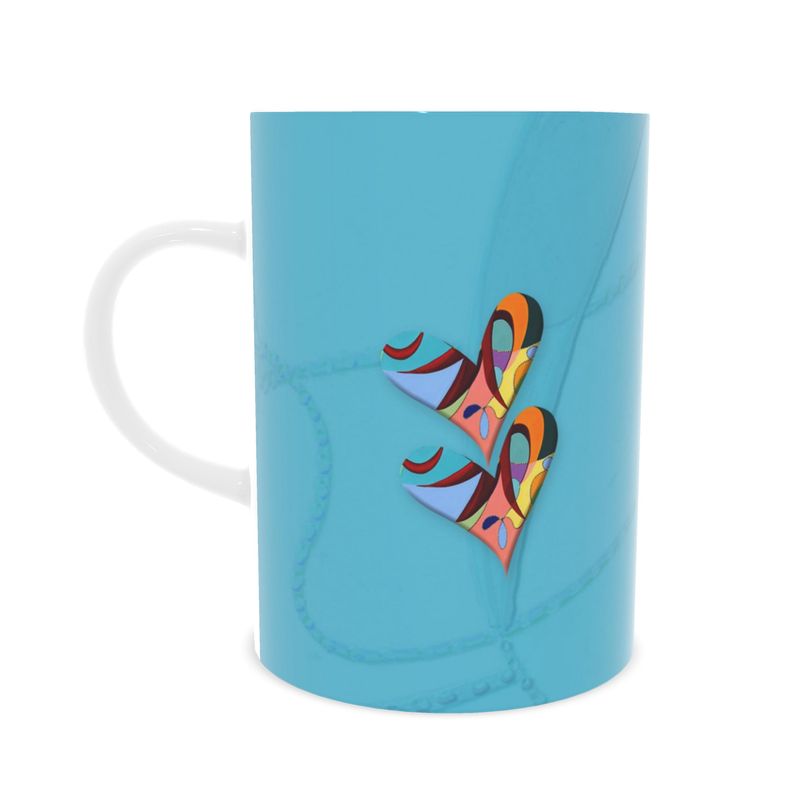 Tasse „Herzensseele" – Designer-Tasse